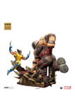 Marvel BDS Art Scale Statue 1/10 Wolverine vs Juggernaut heo EU Exclusive 30 cm