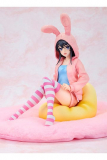 Rascal Does Not Dream of a Knapsack Kid PVC Statue 1/7 Mai Sakurajima Hoodie Look Rabbit Ears Ver. Popular Edition 18 cm