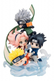 Naruto Shippuden FigUnity PVC Mini-Statue Gather here, Team 7 13 cm