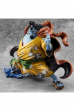 One Piece Portrait Of Pirates SA-MAXIMUM PVC Statue Knight of the Sea Jinbe Limited Reprint 25 cm