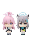 Blue Archive Look Up PVC Statue Shiroko & Hoshino Set (with gift) 11 cm