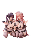 Original Character PVC Statuen 1/5 2er-Set Koho Miya & Otsuhane Fuwari illustration by Ninoude 18 cm