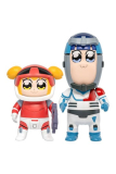 Pop Team Epic Vinyl Figuren 2er-Pack Chibi Creature Popuko & Pipimi Spacesuit Ver.