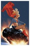 Supergirl and the Legion of Super-Heroes #23 (2006) Kunstdruck Supergirl 61 x 46 cm - ungerahmt Weltweit limitiert auf 200 Stück!