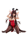 Amakano 2+ PVC Statue 1/4 Yuuhi Kurohime Bunny Suit Ver. 32 cm