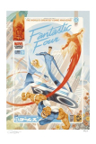 Marvel Fantastic Four #48 Kunstdruck Marvels First Family: The Fantastic Four! 61 x 41 cm - ungerahmt Weltweit limitiert auf 200 Stück!