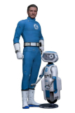 The Fantastic Four: First Steps Movie Masterpiece Actionfiguren 2er-Pack 1/6 Mister Fantastic & H.E.R.B.I.E. 30 cm
