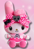 Plüschtier My Melody - Pink Black Party 35 My Melody - Pink Black Party Anniversary Edition 35cm