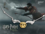 Harry Potter Halskette mit Anhänger Der Goldene Schnatz
