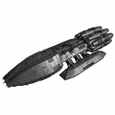Battlestar Galactica Modellbausatz 1/4105 Pegasus 38 cm