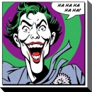 Batman Leinwandbild Joker Quote 40 x 40 cm