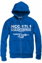 Star Trek Kapuzenpullover NCC-1701 blau