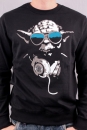 Star Wars Pullover Yoda Cool schwarz