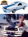 3 Engel für Charlie Diecast Modell 1/18 1976 Ford Mustang Cobra