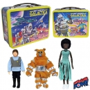 Kampfstern Galactica Retro Actionfiguren mit Lunchbox Set SDCC 2