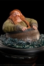 Der Hobbit Smaugs Einöde Statue Bombur Fass-Reiter 7 cm