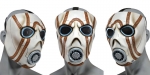 Borderlands Latex-Maske Psycho Bandit