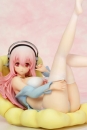 Nitro Super Sonic PVC Statue Super Sonico Bikini & Sofa Ver. 15 cm