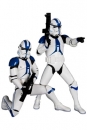 Star Wars ARTFX+ Statuen Doppelpack Clone Trooper 501st Legion Limited Edition 18 cm