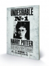Harry Potter Holzdruck Undesirable No. 1 40 x 60 cm