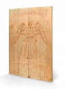 Doctor Who Holzdruck Weeping Angel 40 x 60 cm