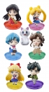 Sailor Moon Petit Chara Pretty Soldier Sammelfiguren 7er-Pack School Life Limited 6 cm