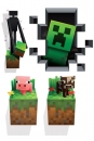 Minecraft Wandaufkleber 4er-Pack Creatures