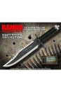 Rambo II Replik 1/1 Messer Sylvester Stallone Signature Edition 40 cm