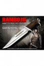 Rambo III Replik 1/1 Messer Sylvester Stallone Signature Edition 46 cm