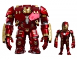Avengers Age of Ultron Artist Mix Wackelkopf-Figuren Hulkbuster & Battle Damaged Iron Man 20 cm