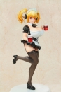 Nitro Super Sonic PVC Statue 1/6 Super Pochaco Beer Girl Black Maid Costume Ver. 29 cm