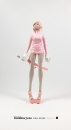 Tomorrow Queens Action Figure 1/6 Call Echo Saisho Pink 30 cm